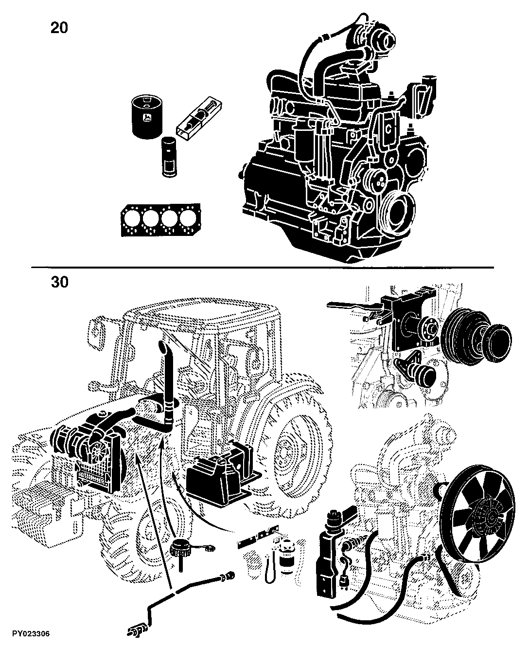 SE6010, SE6110, SE6210, SE6310, SE6410 Tractors (Europe Edition)