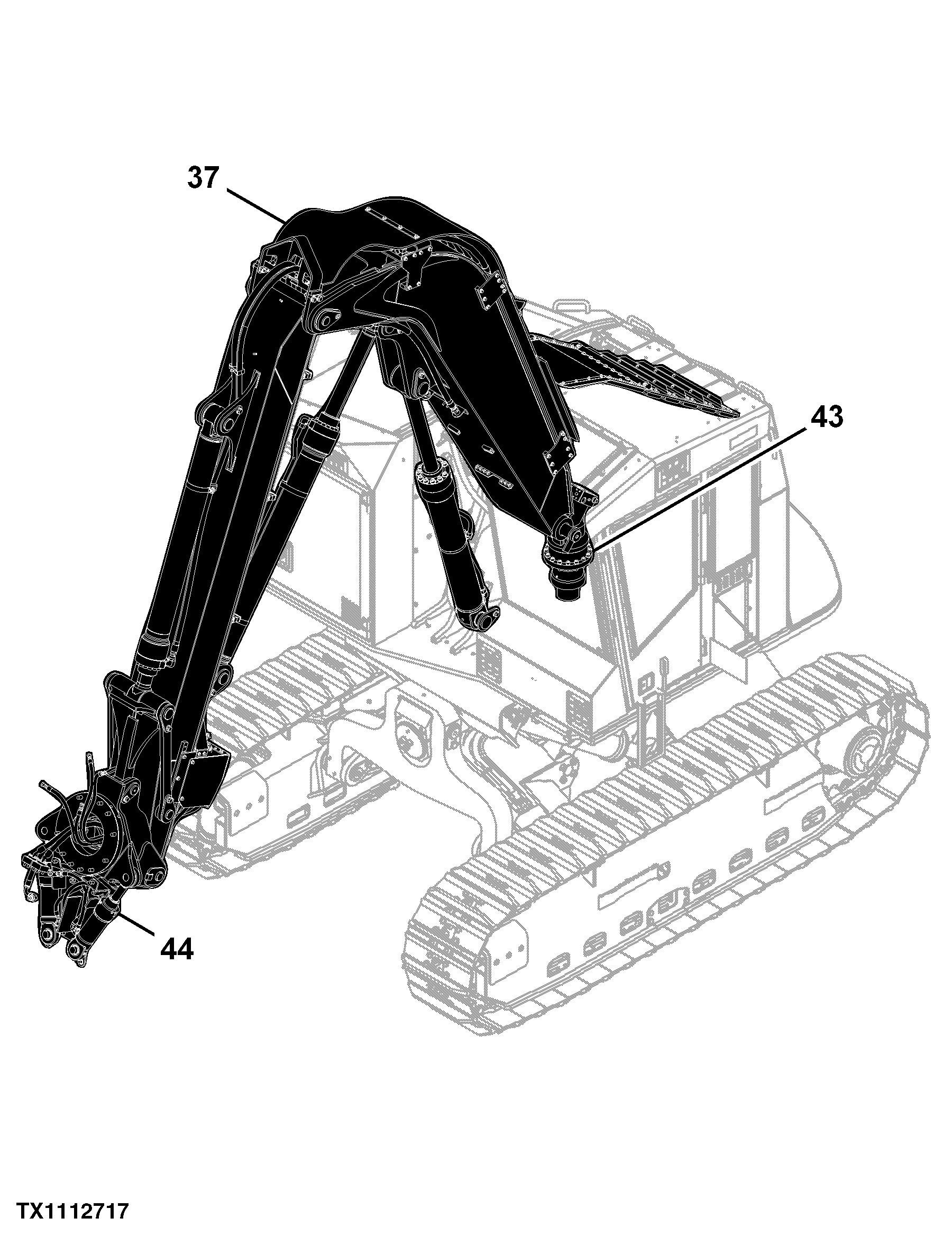 759J Tracked Feller Buncher (PIN: 1T0759JX_ _C220453 - C269976)