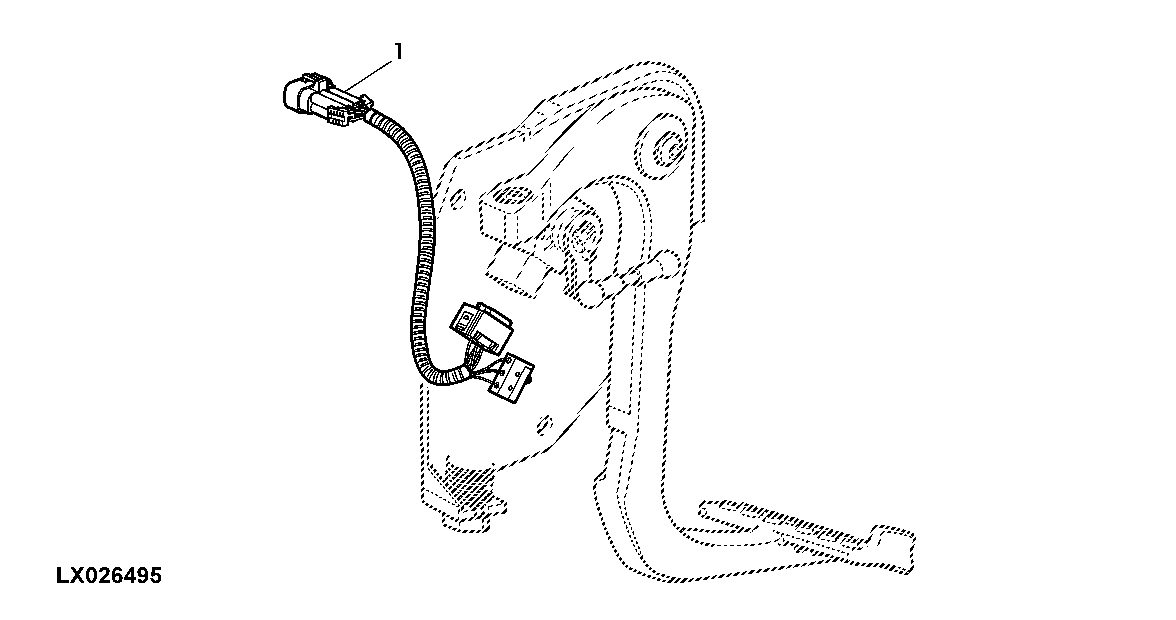HARNESS, CLUTCH ACTUATION