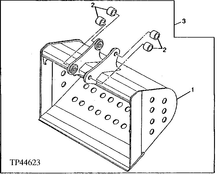 Bucket (For Super Long Front) (3/4 and 7/8 Cubic Yard)