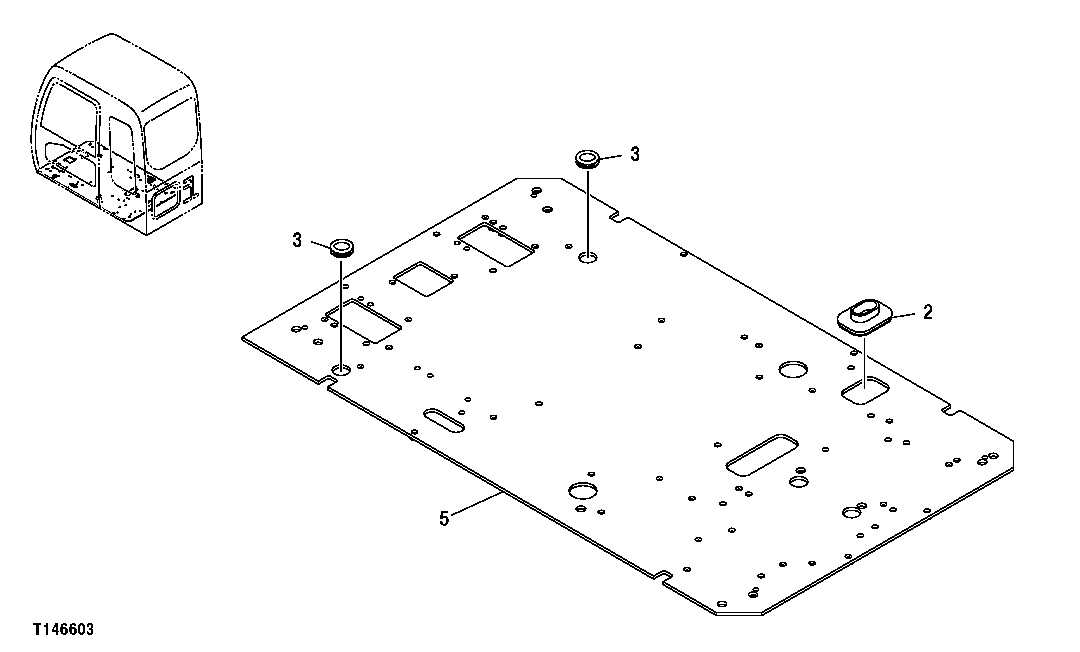 CAB FLOOR PLATE