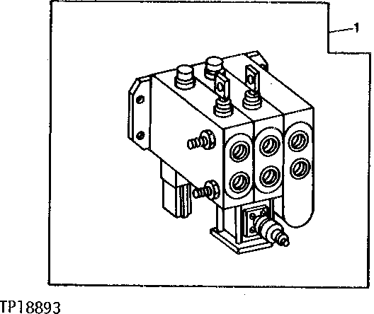 Loader Control Valve (Gresen) (w/Return To Dig)