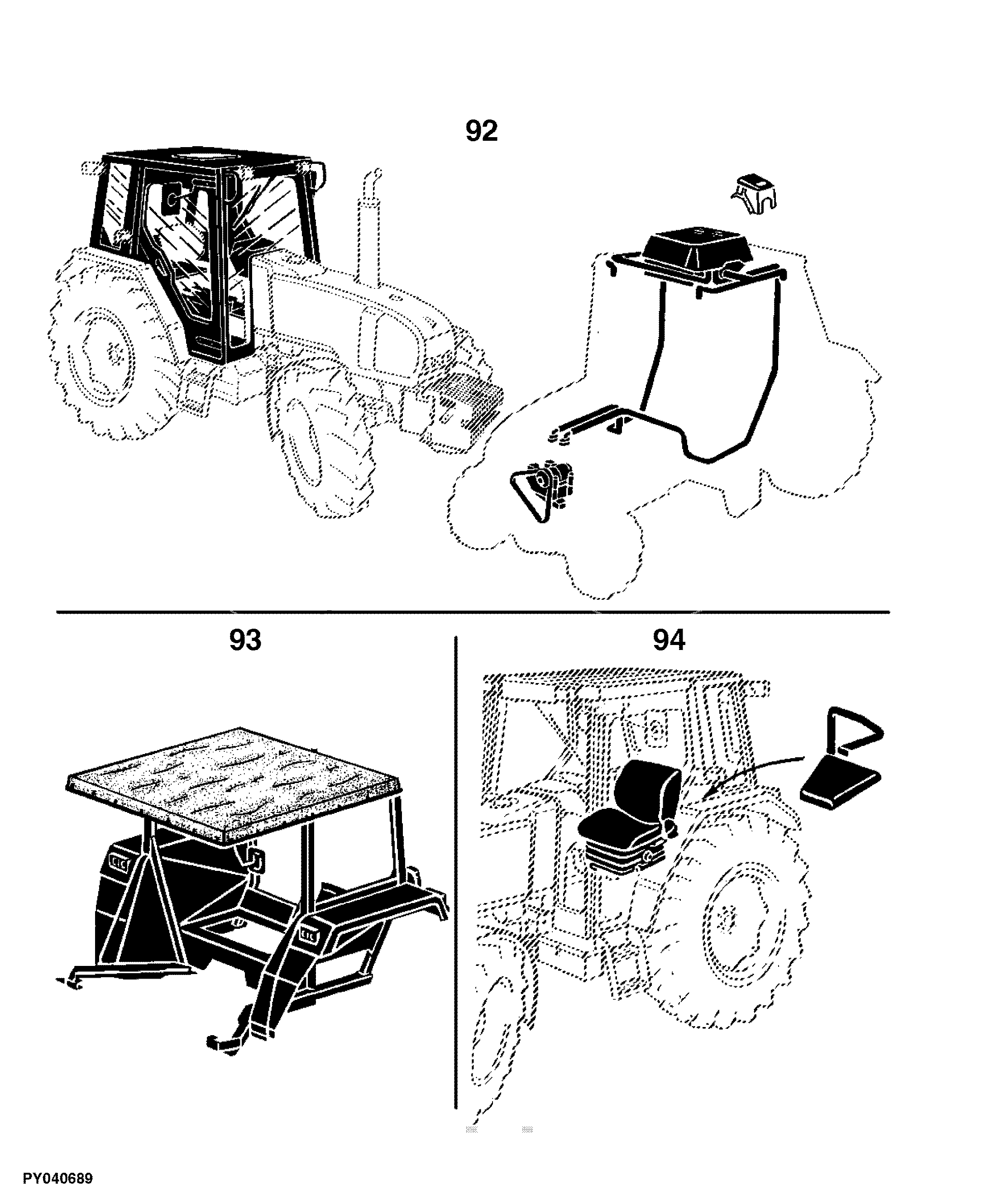 3310, 3310X, 3410, 3410X Tractors (Europe Edition)