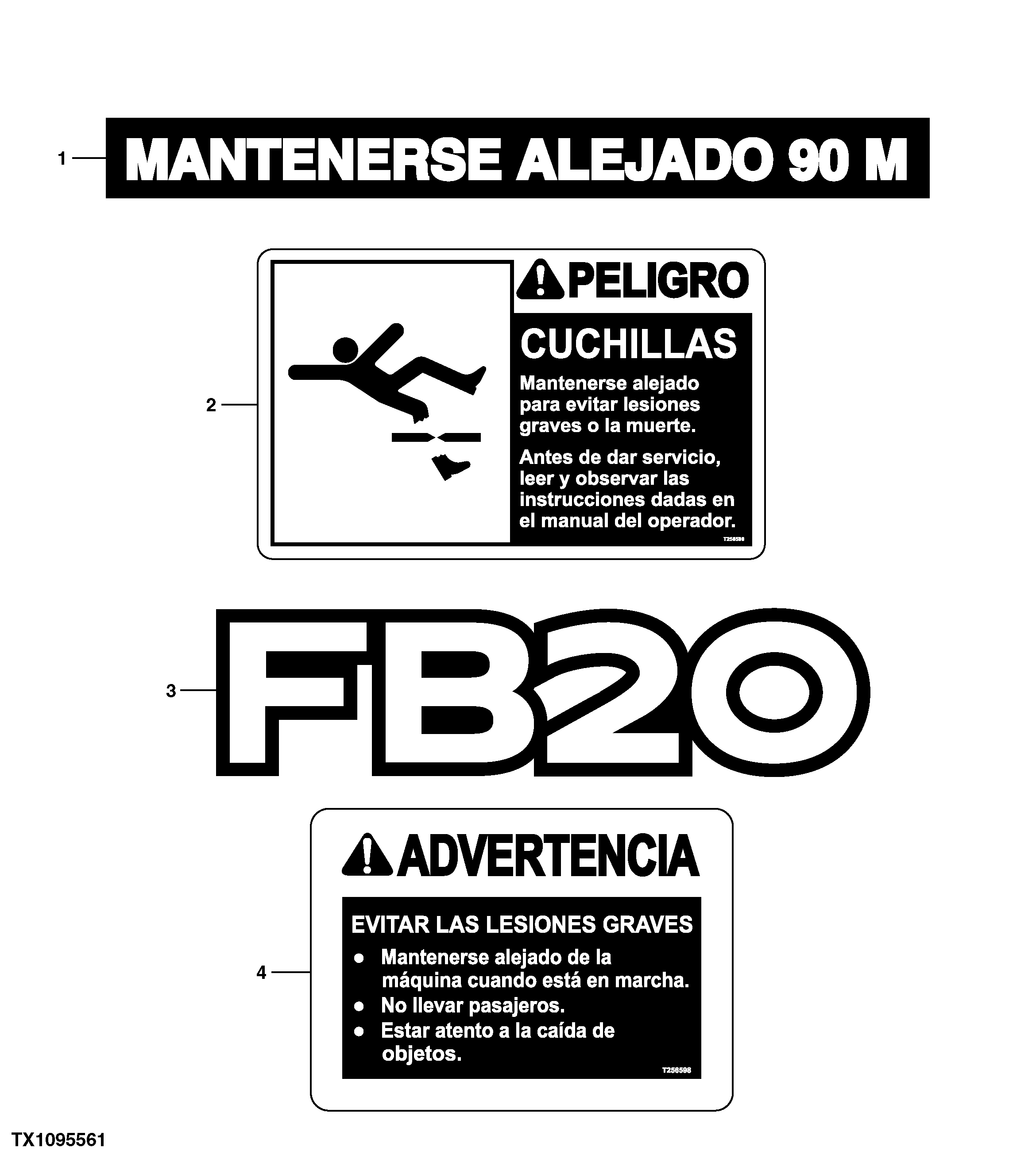 Labels and Decals (Spanish)