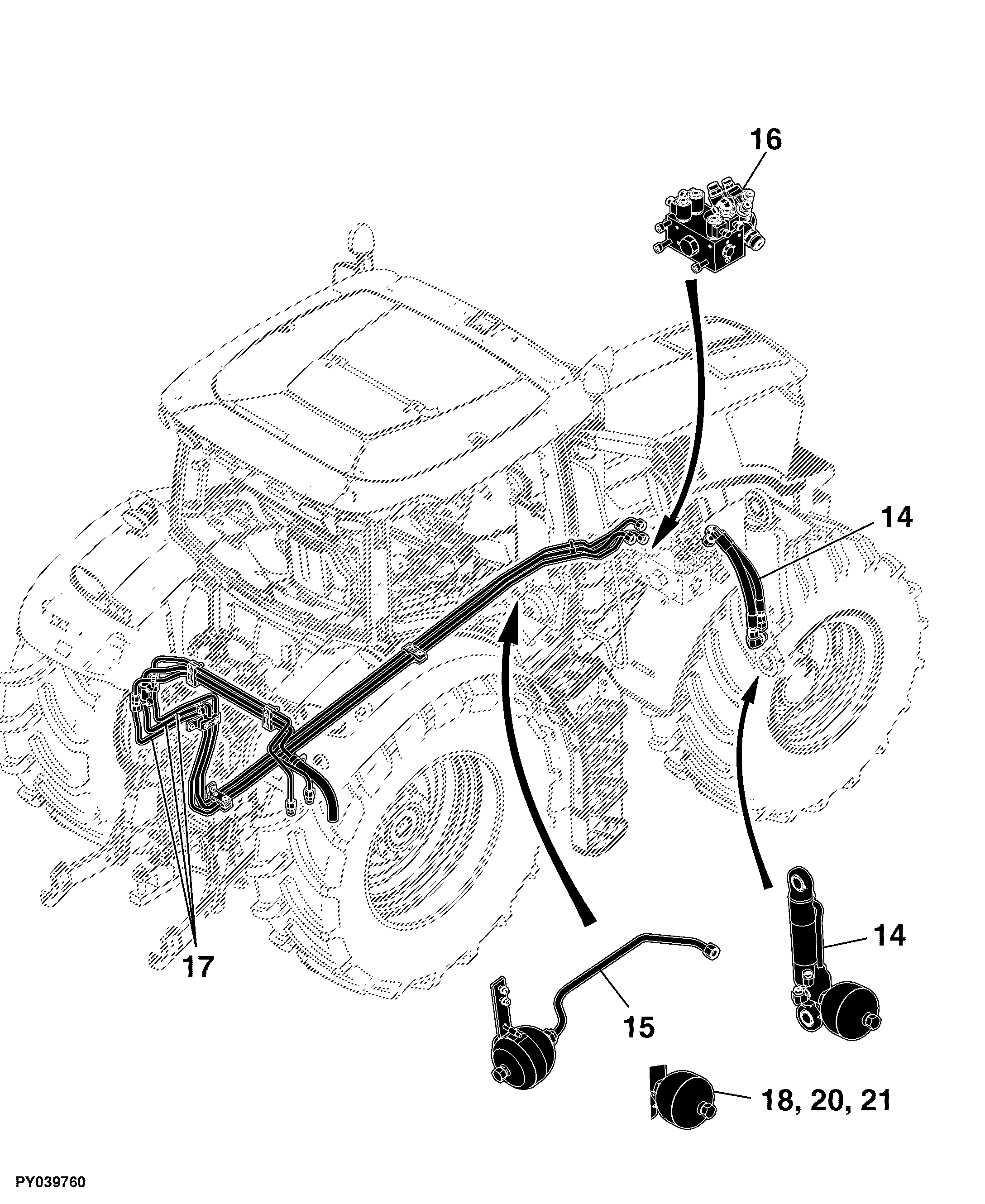 81 MFWD Front Axle Accessories and 2WD Front Axles