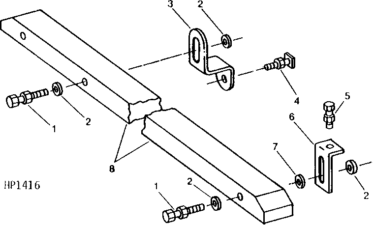 FEEDER CONVEYOR DRIVE CHAIN GUIDES (507051 - )