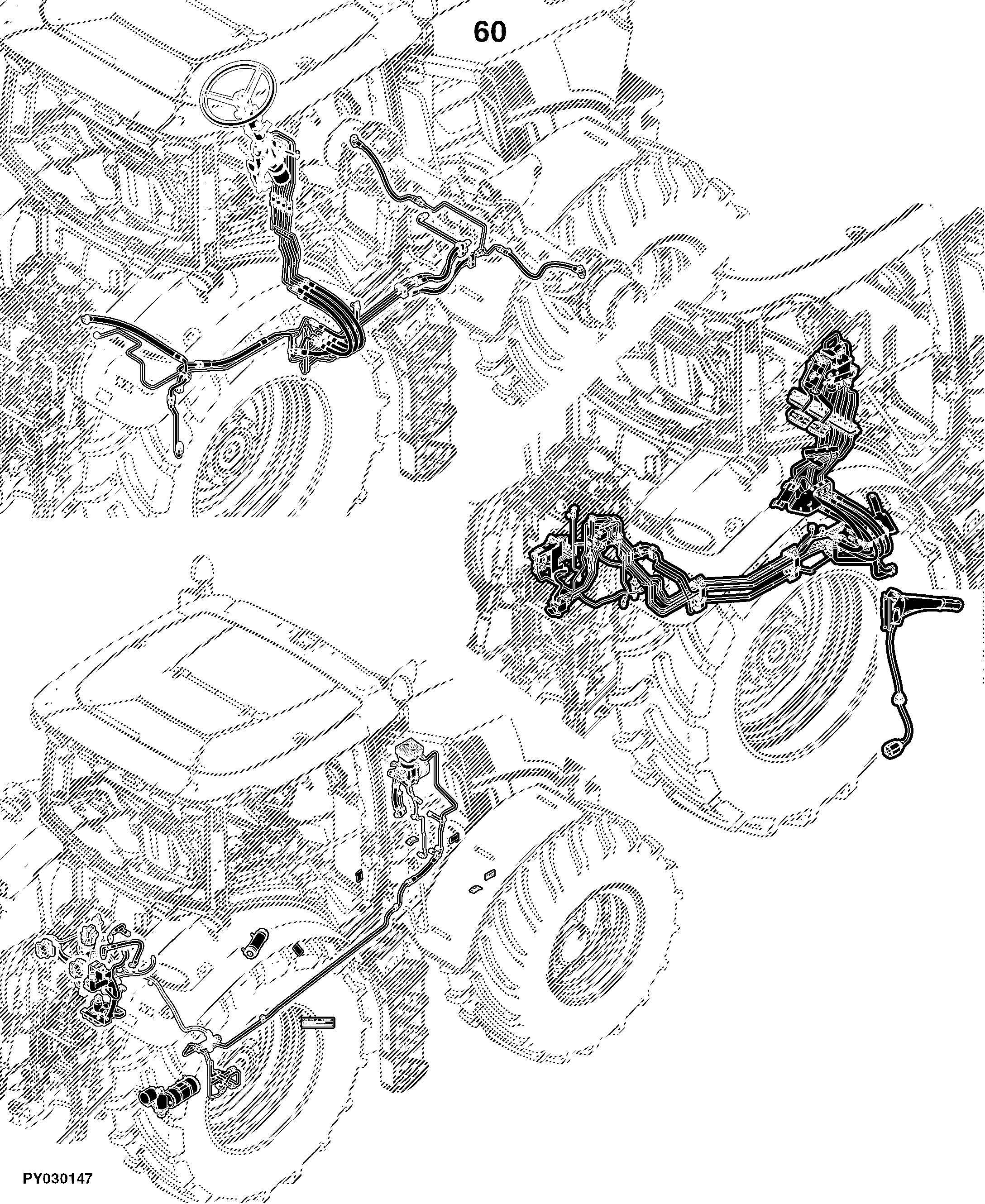 6170R Tractor (Europe Edition, Engine SN: 6068RXXXXXX)(Interim Tier 4)