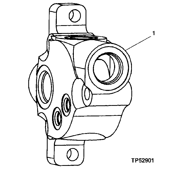 Outlet Section (Backhoe Valve)