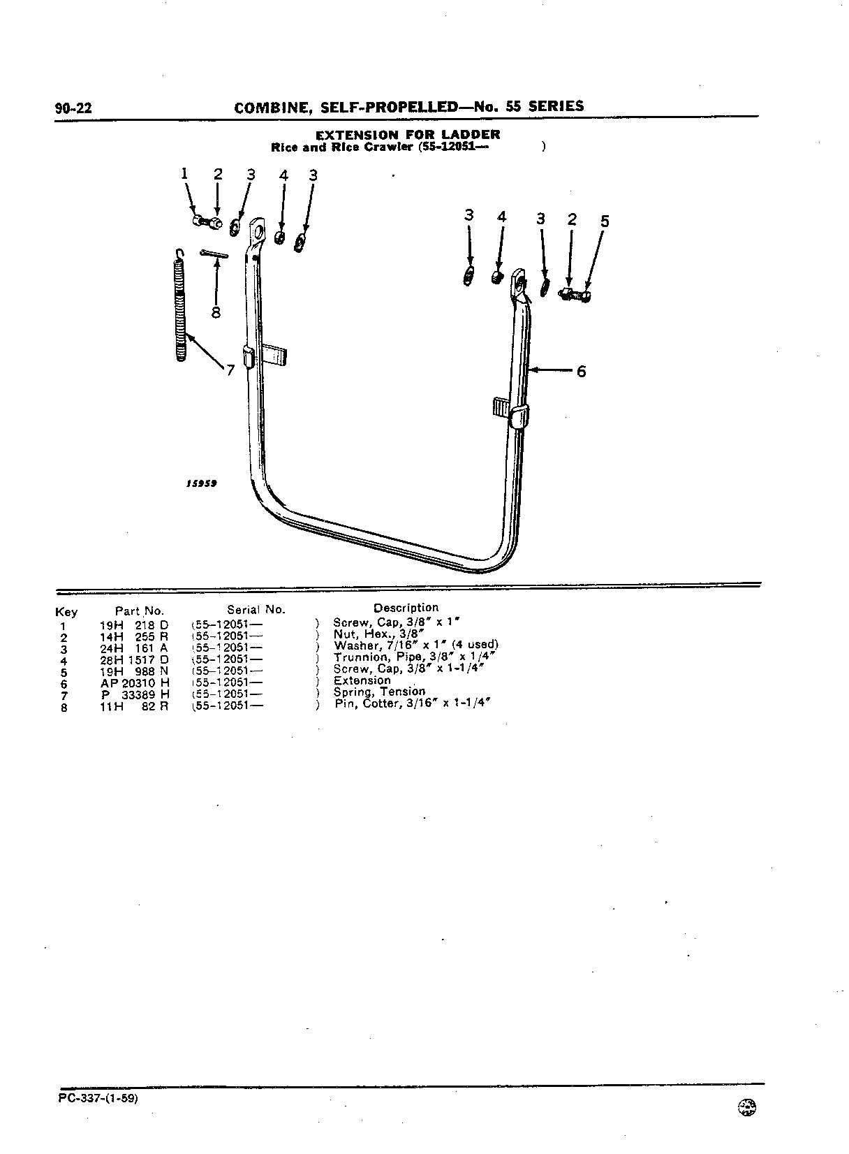 Extension, Ladder on Separator