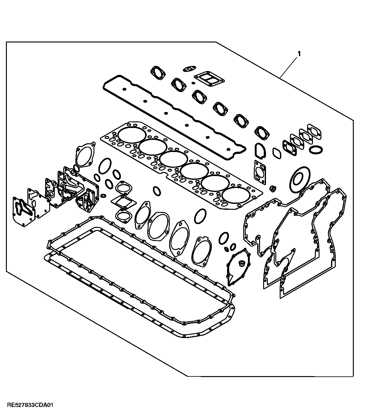 9901 Engine Gasket Set