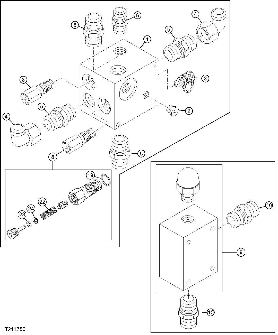 COLD START VALVE AND COLD START CHARGE PRESSURE RELIEF VALVE