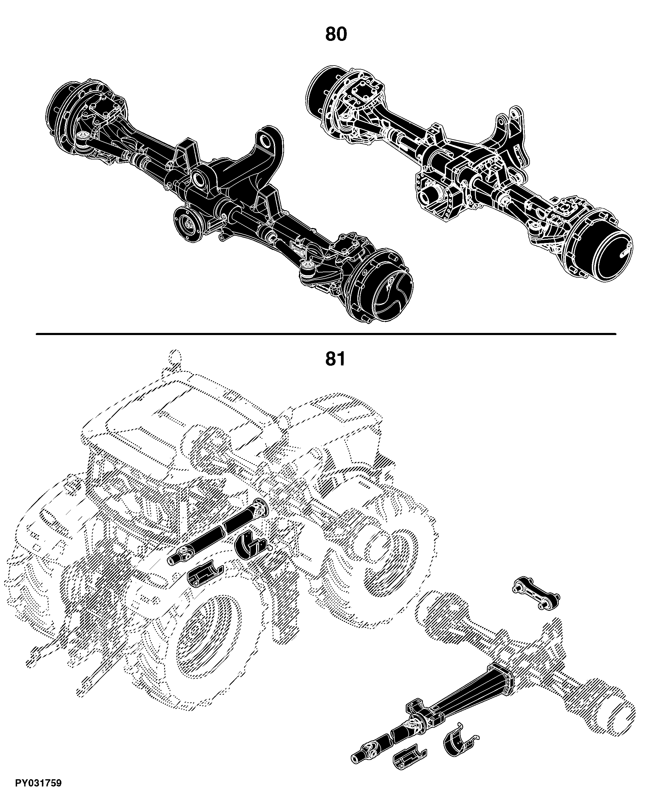 6140R Tractor (North America Edition, Engine SN: 6068RXXXXXX)(Interim Tier 4)