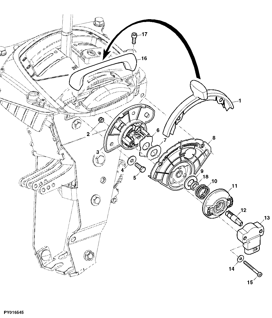 ELECTRONIC SPEED CONTROL ON SHIFT CONSOLE (POWRQUAD PLUS OR AUTOQUAD PLUS)