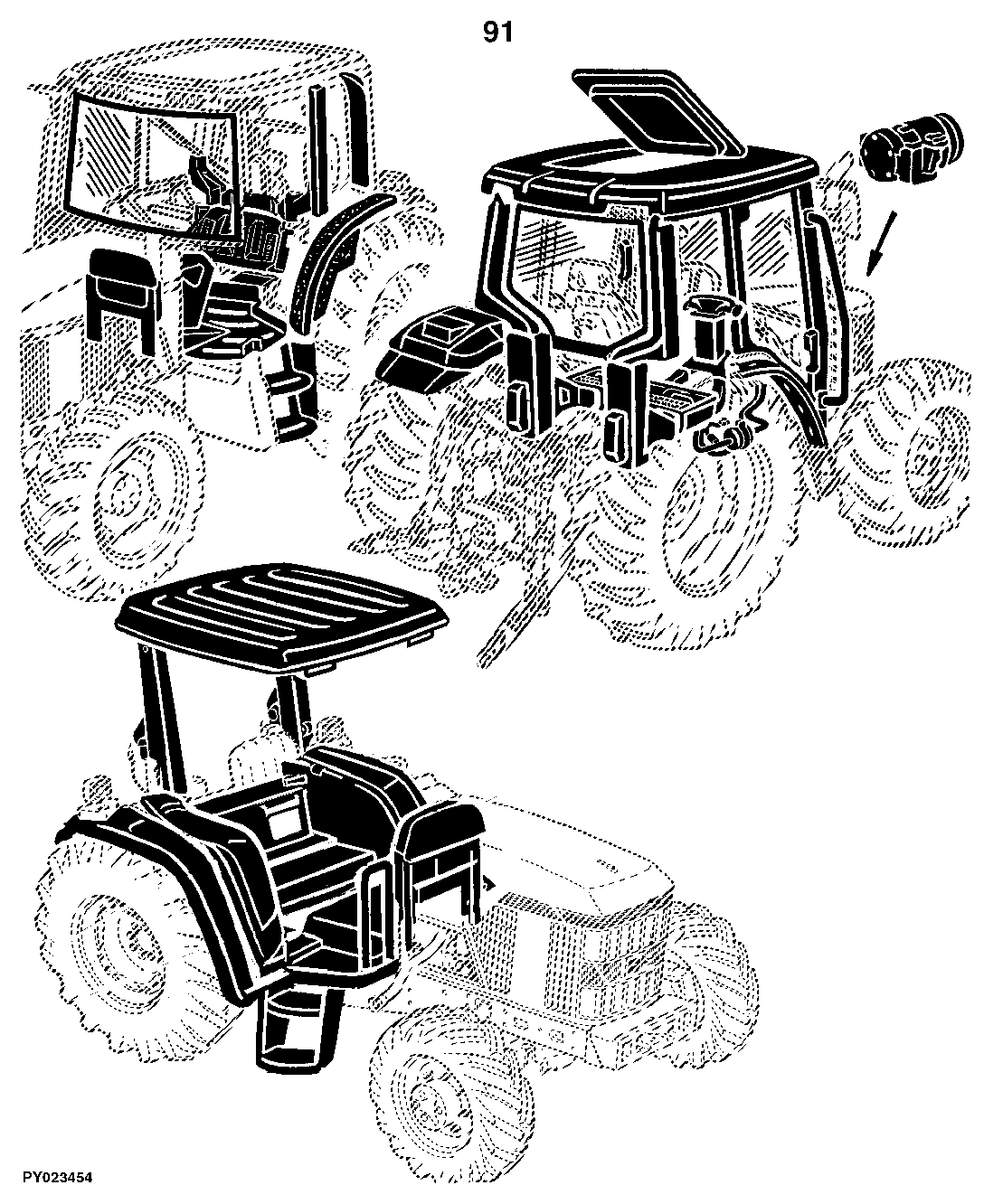 6110, 6210, 6310 and 6410 Tractors (North America Edition)
