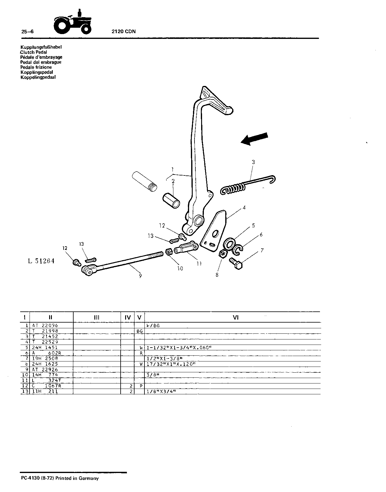 Clutch Pedal