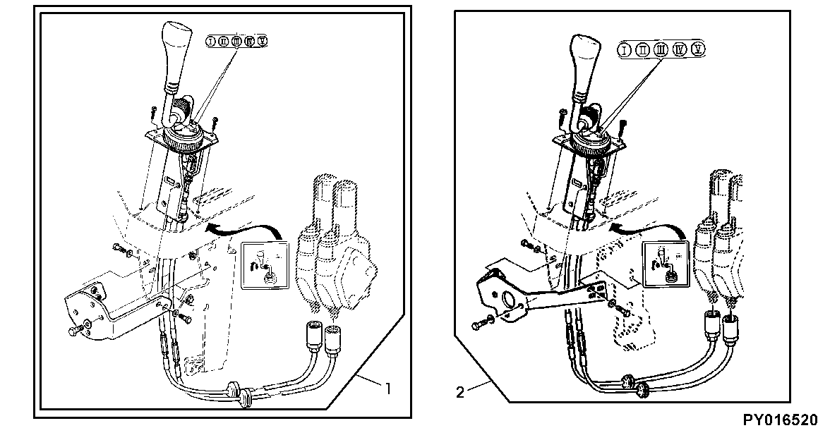 SWINGAWAY MULTI-FUNCTION LEVER REAR SCV - FIELD INSTALLATION KIT