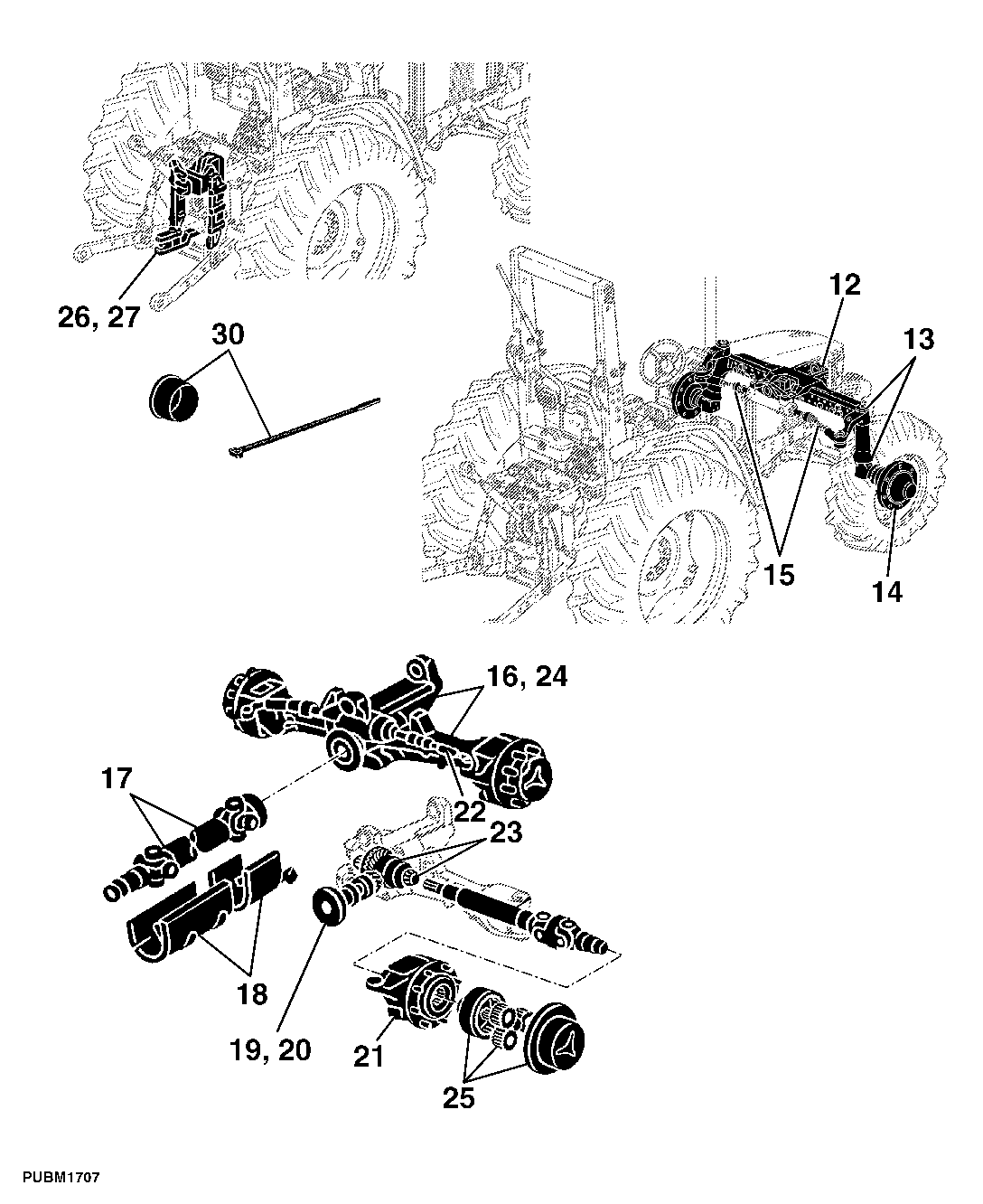 80 Frame, Front Axles, Sheets, Miscellaneous