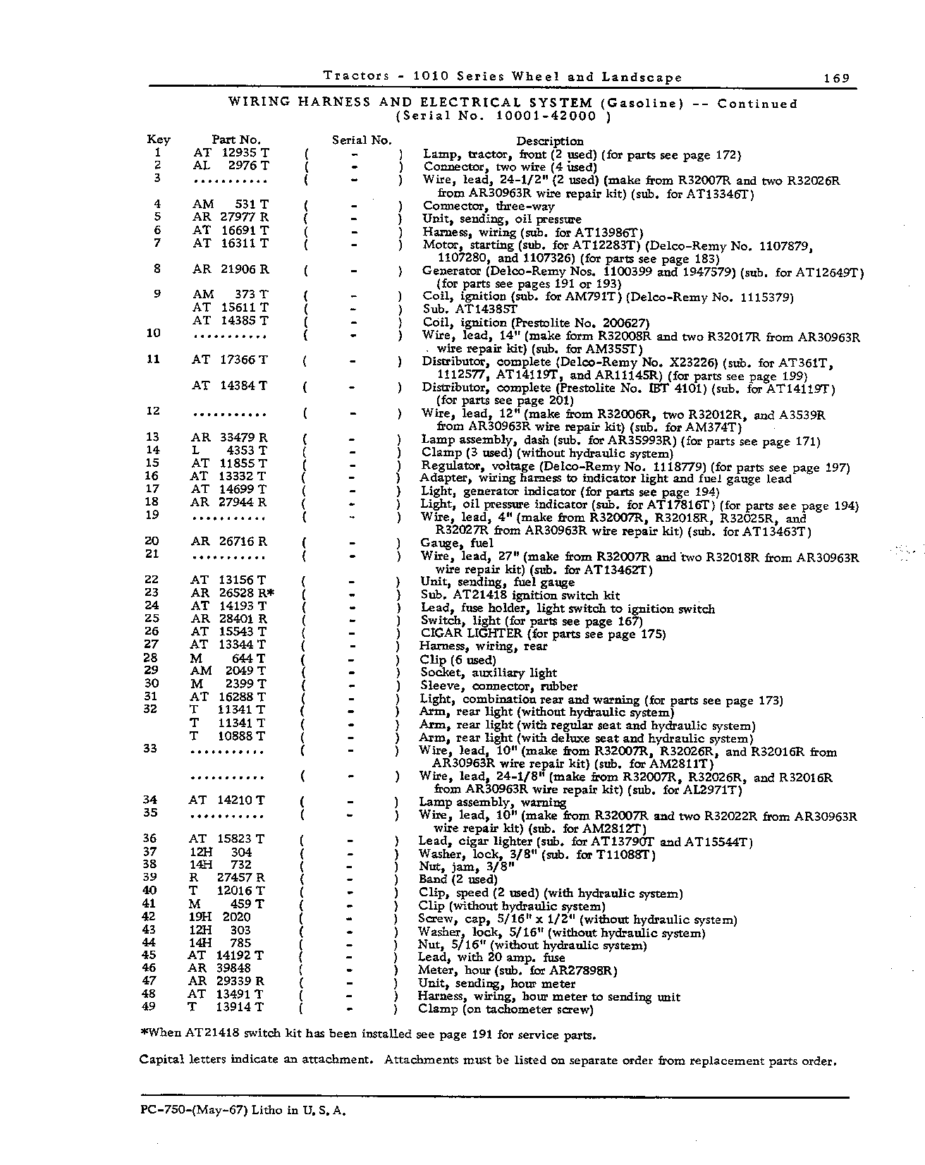 Electrical System (Continued)
