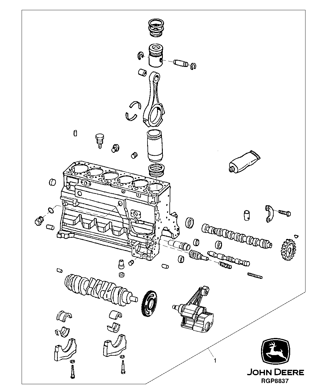 9901 Short Block Assembly