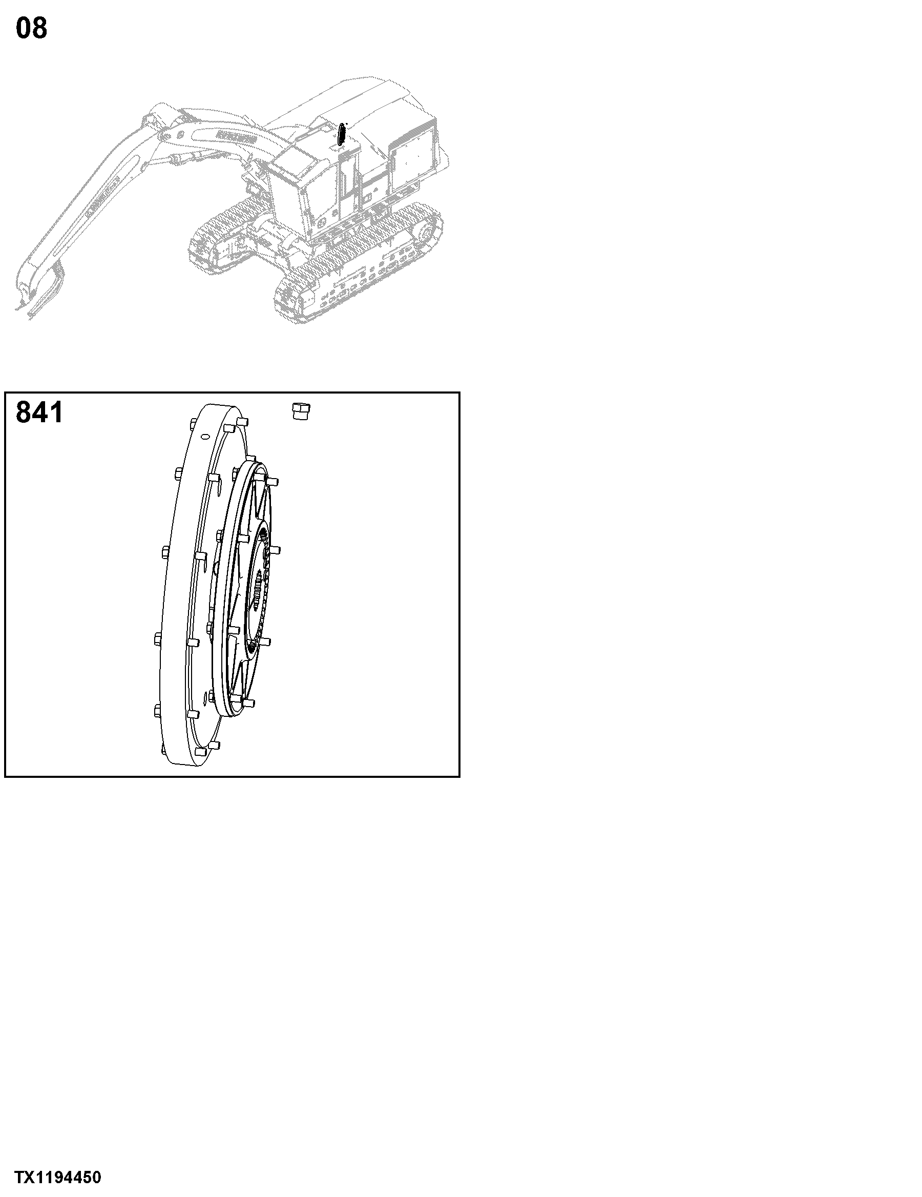 8 Transfer Drive (Includes Splitters)