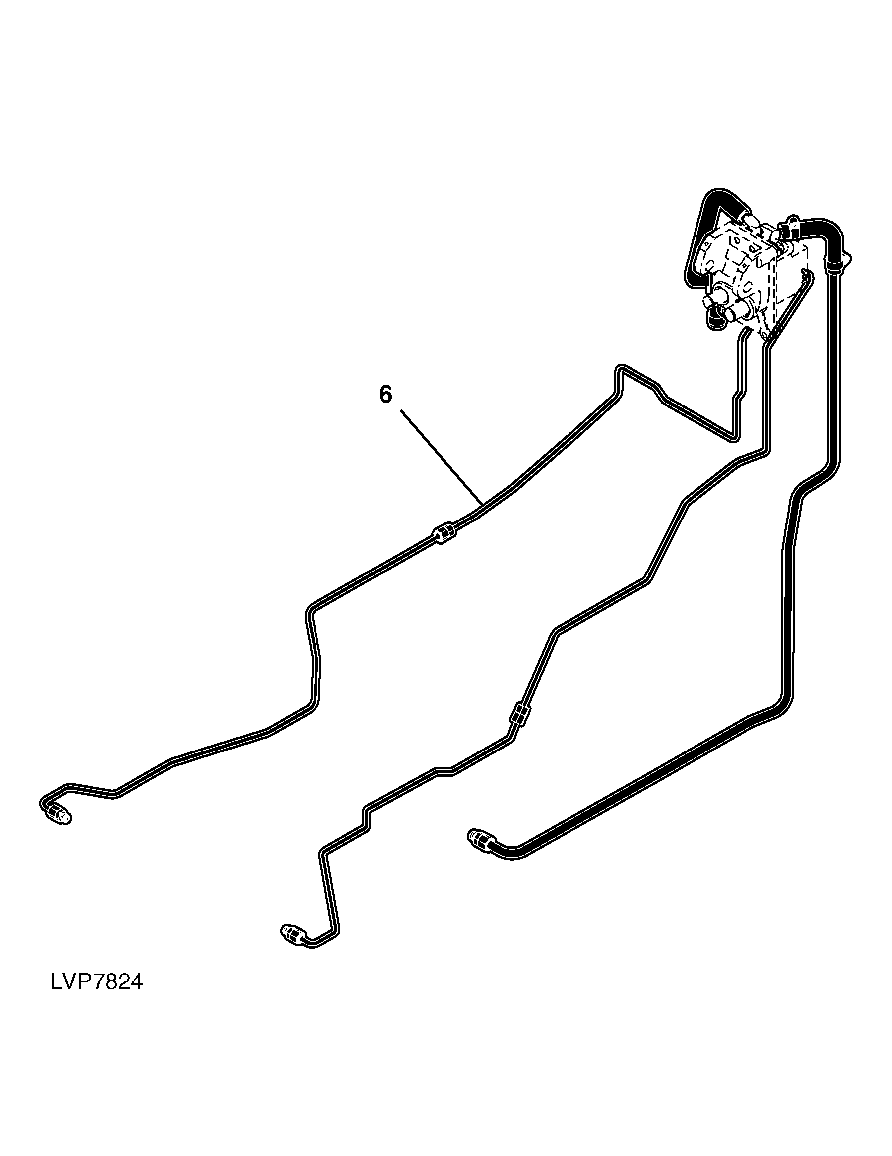 650 BRAKE LINES AND CONTROLS