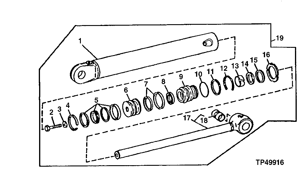 REPLACEMENT STABILIZER CYLINDER (817459 - )
