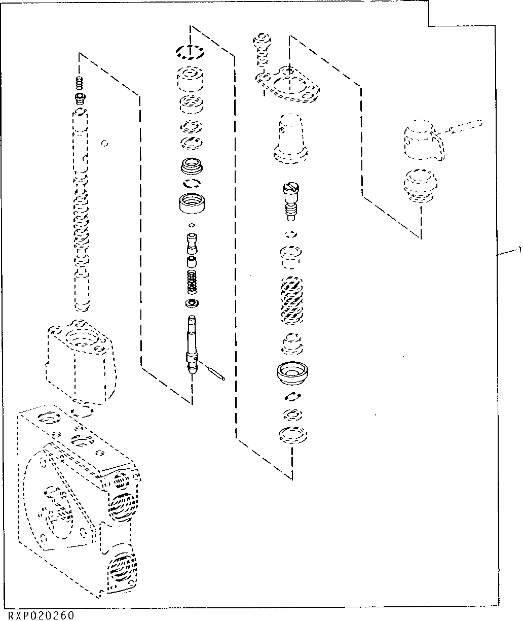Selective Control Valve Detent Hardware Kit (3 Detent)