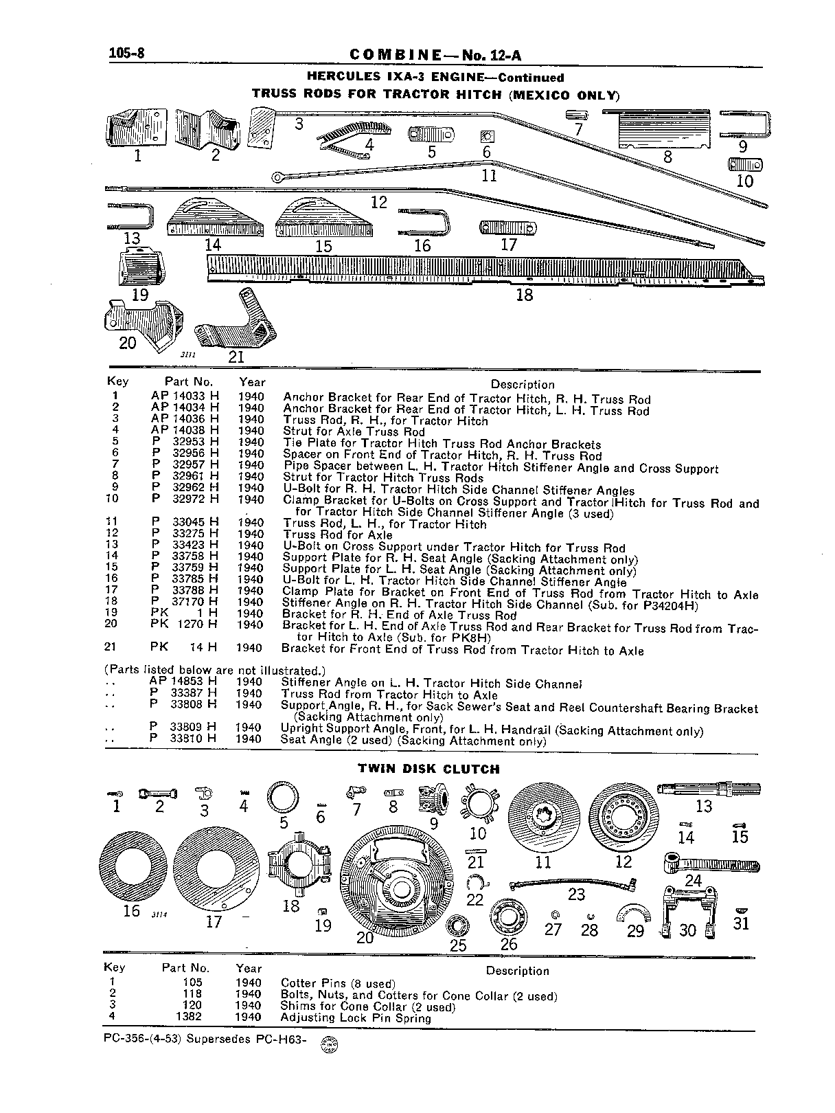Section 105-John Deere "HERCULES" Engine (Continued)