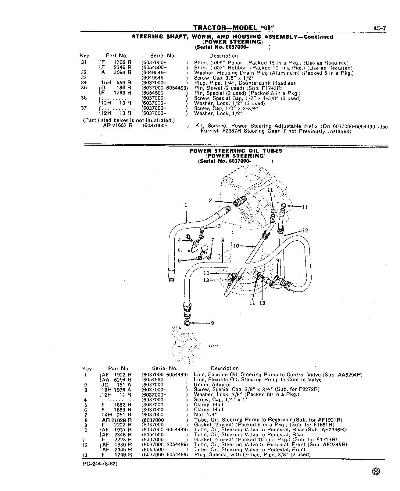 Section 45-Power Steering (Continued)