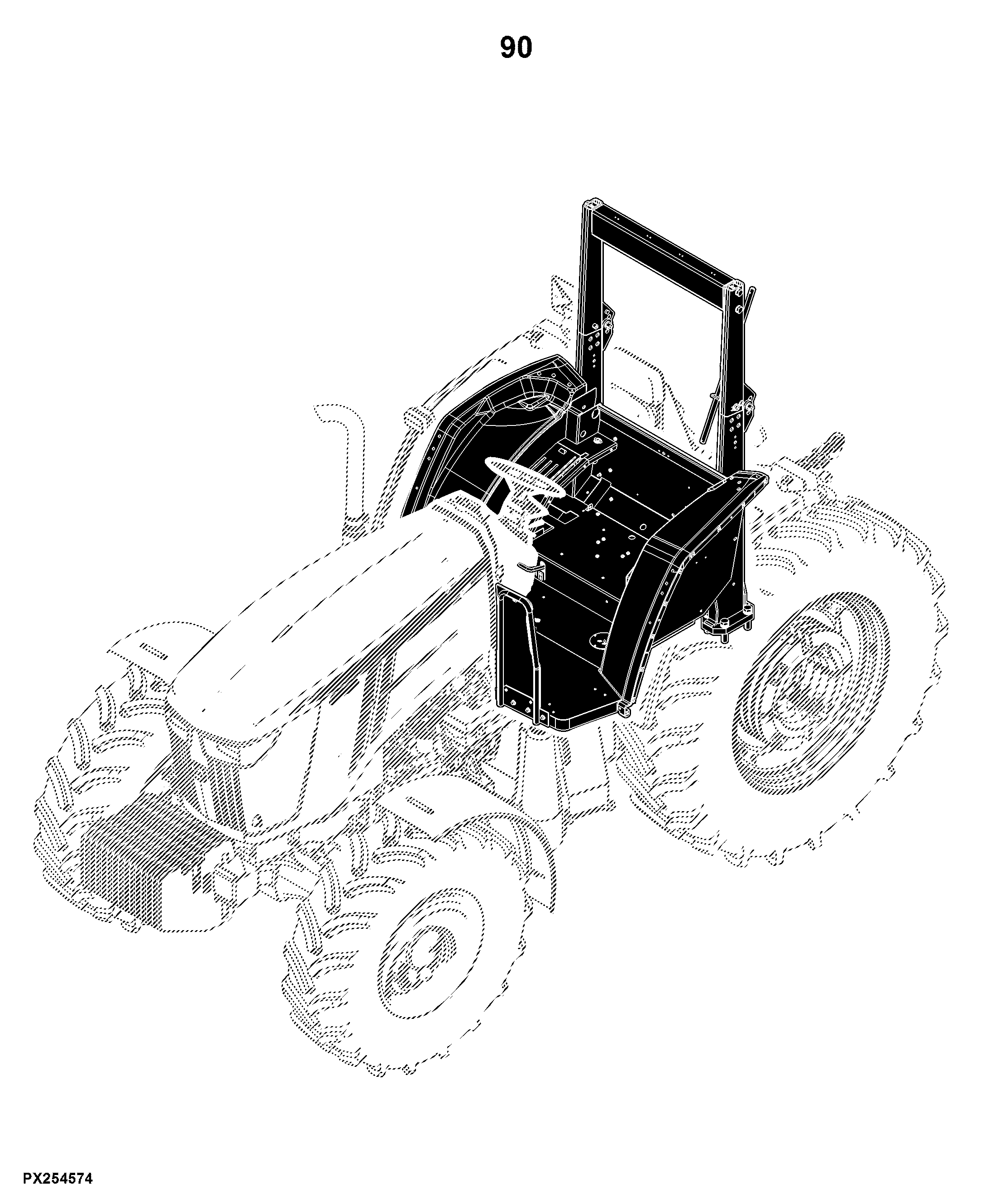 6105E FT4 Tractor (Worldwide Edition, Engine: 4045HP073)