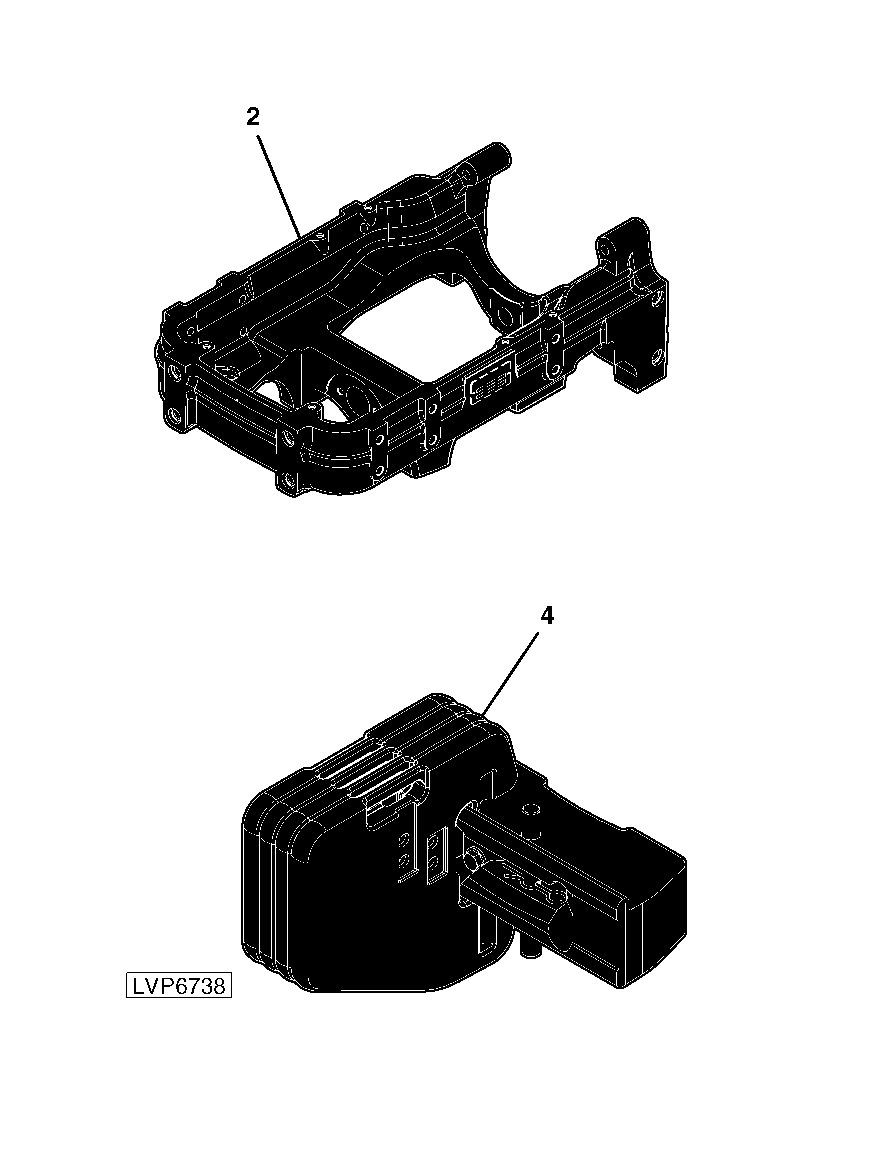 820 Front Support And Weights Tractor