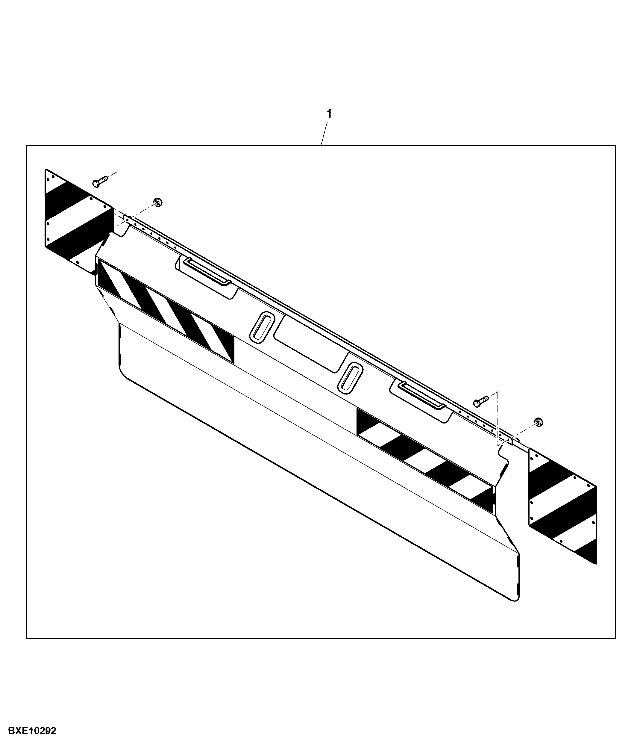 Shield, Road Drive, Attachment