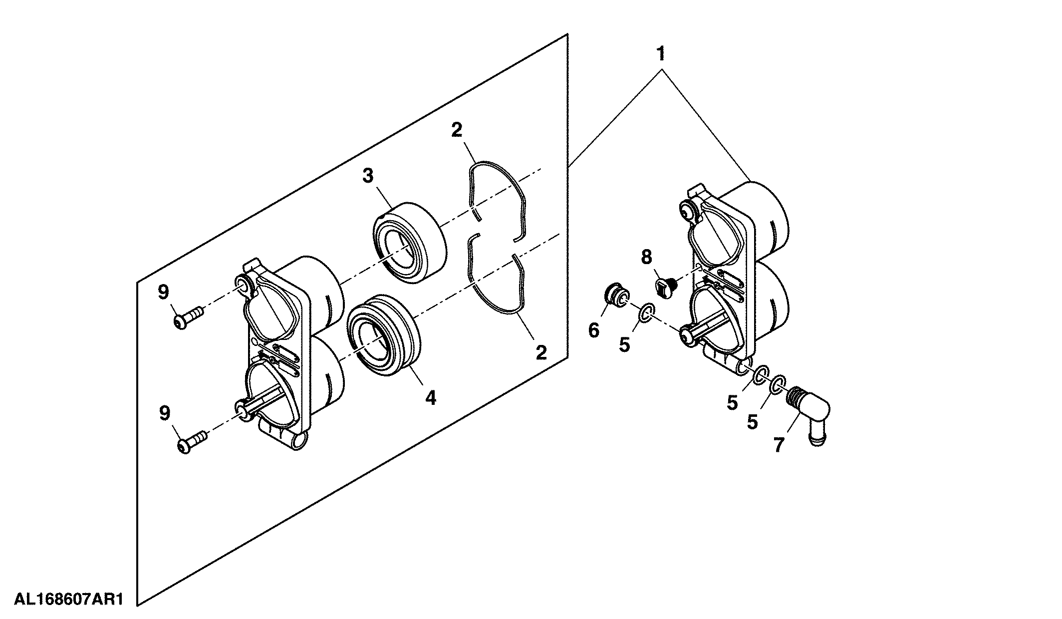 Cover, Dust Protection, Quick Coupler, Position III