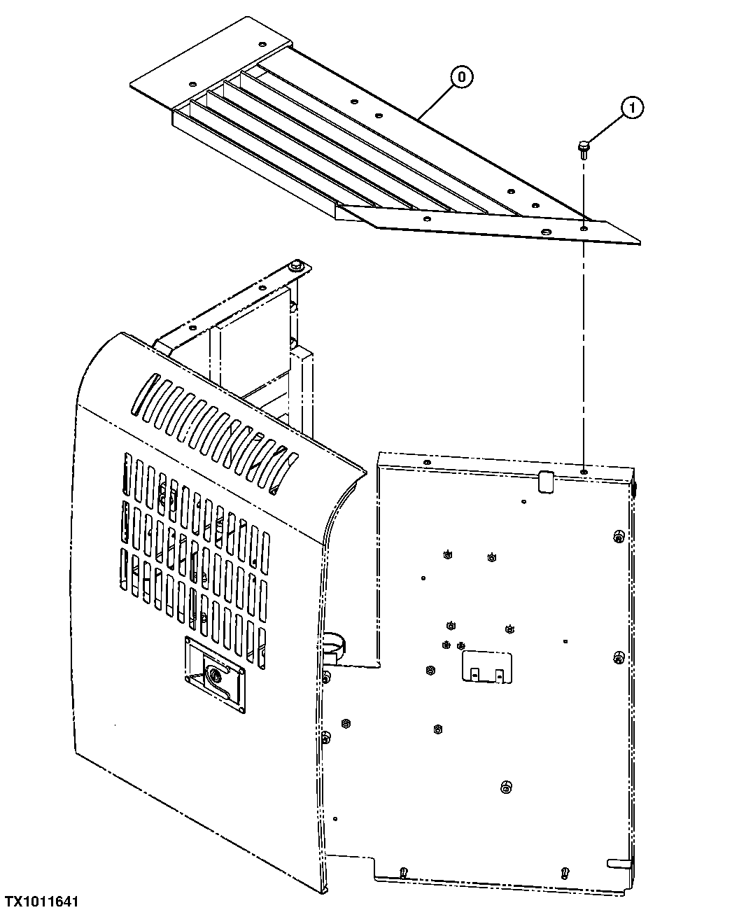 Cover (Top Cooling Package Compartment)