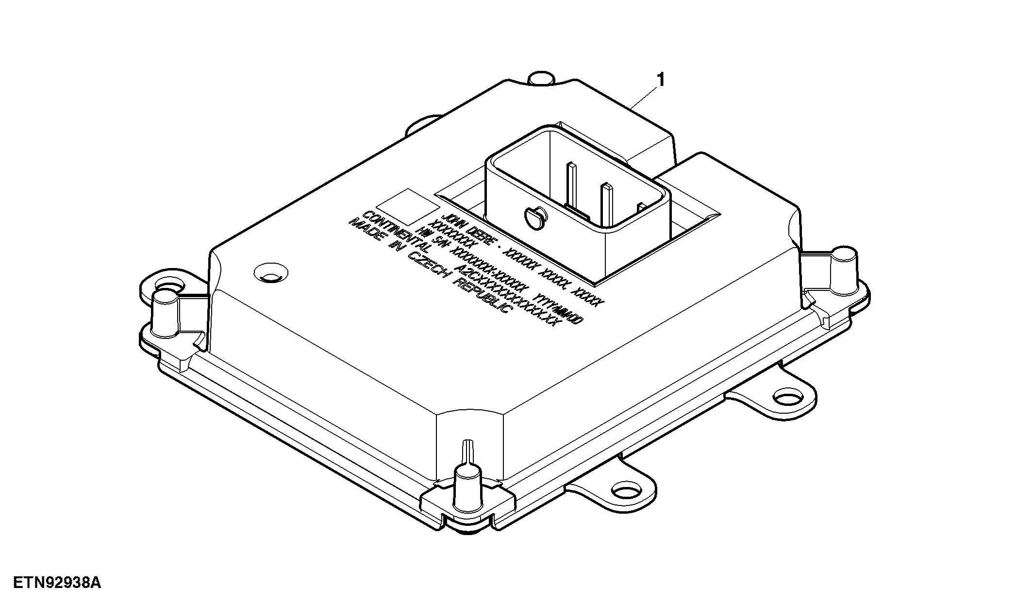 Front Chassis Control Unit (M50)