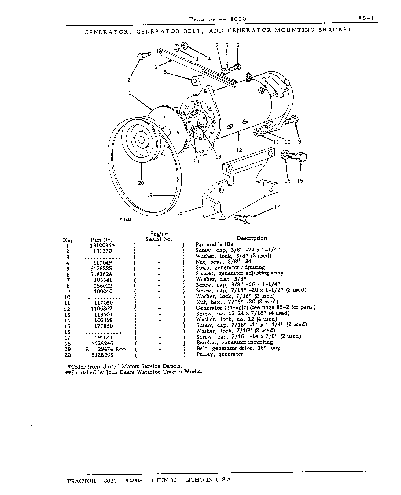 Section 85-Electrical System