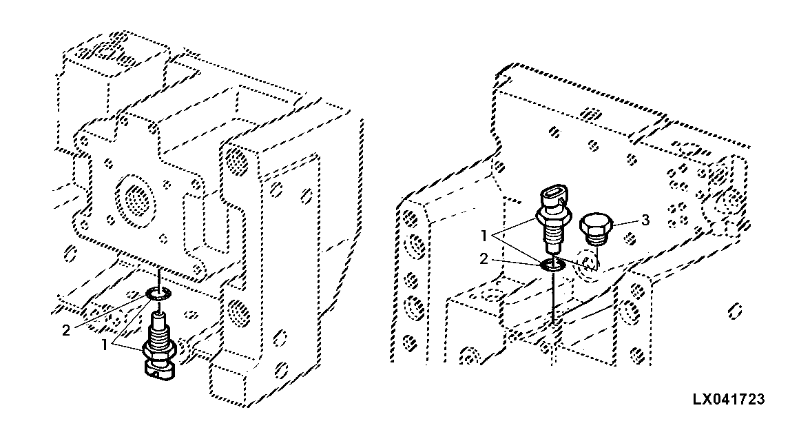 SENDING UNIT, PTO SPEED METER