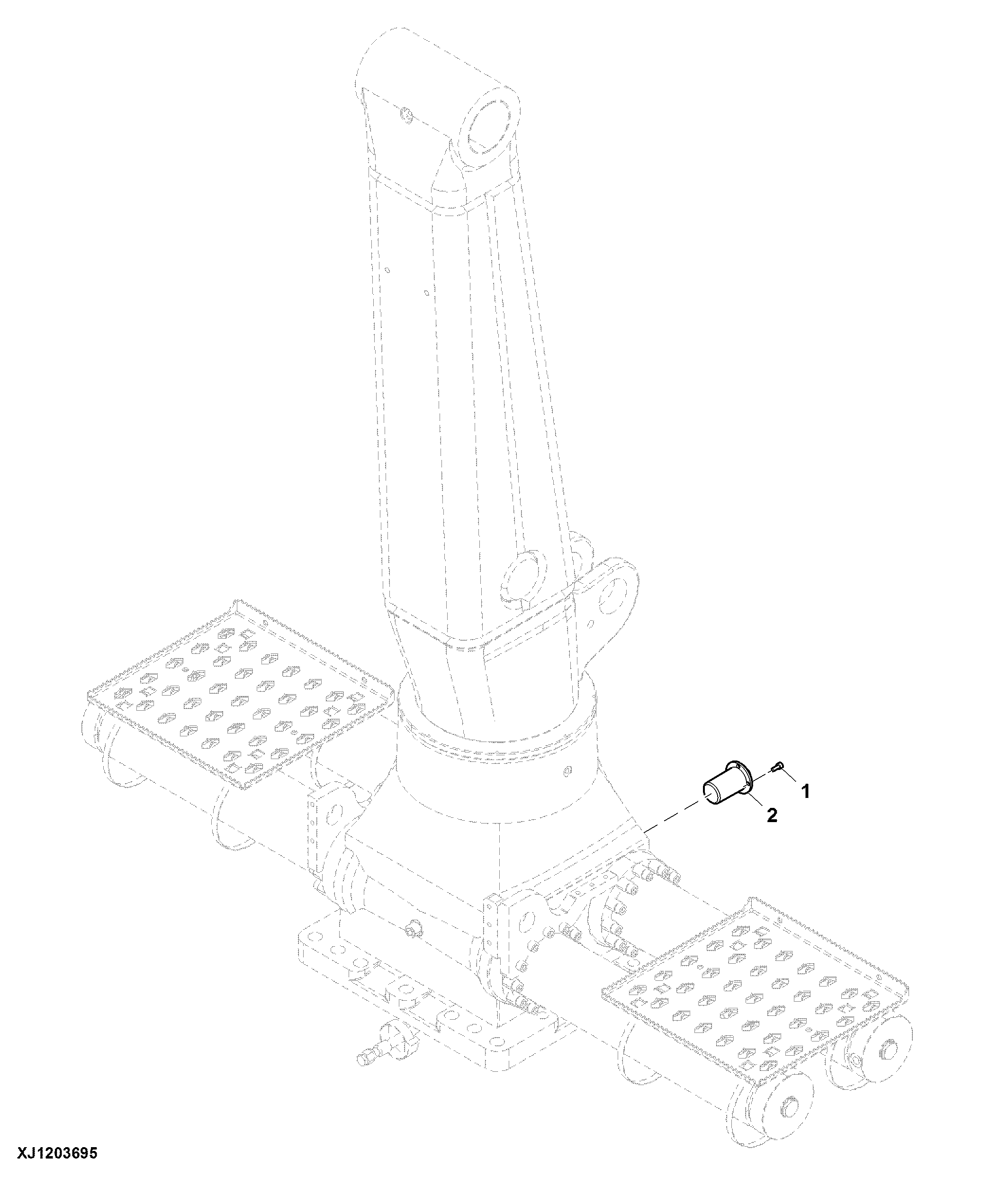 Slewing Sensor, Rotating Boom Platform, CF8