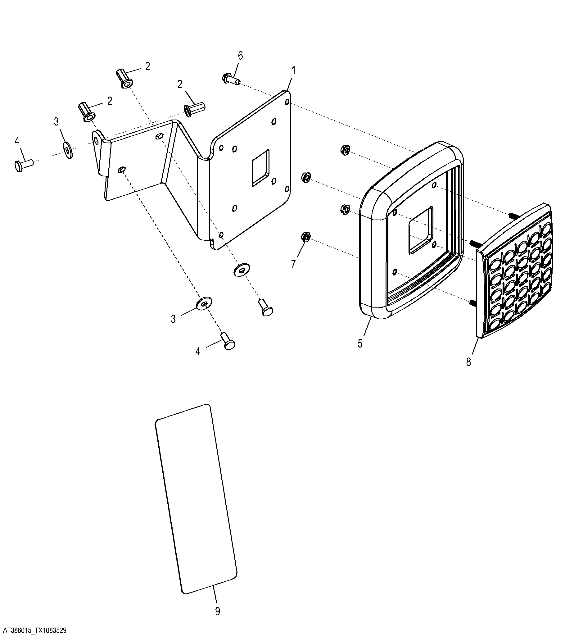 Cab Sealed Switch Module (Electrohydraulic Controls)