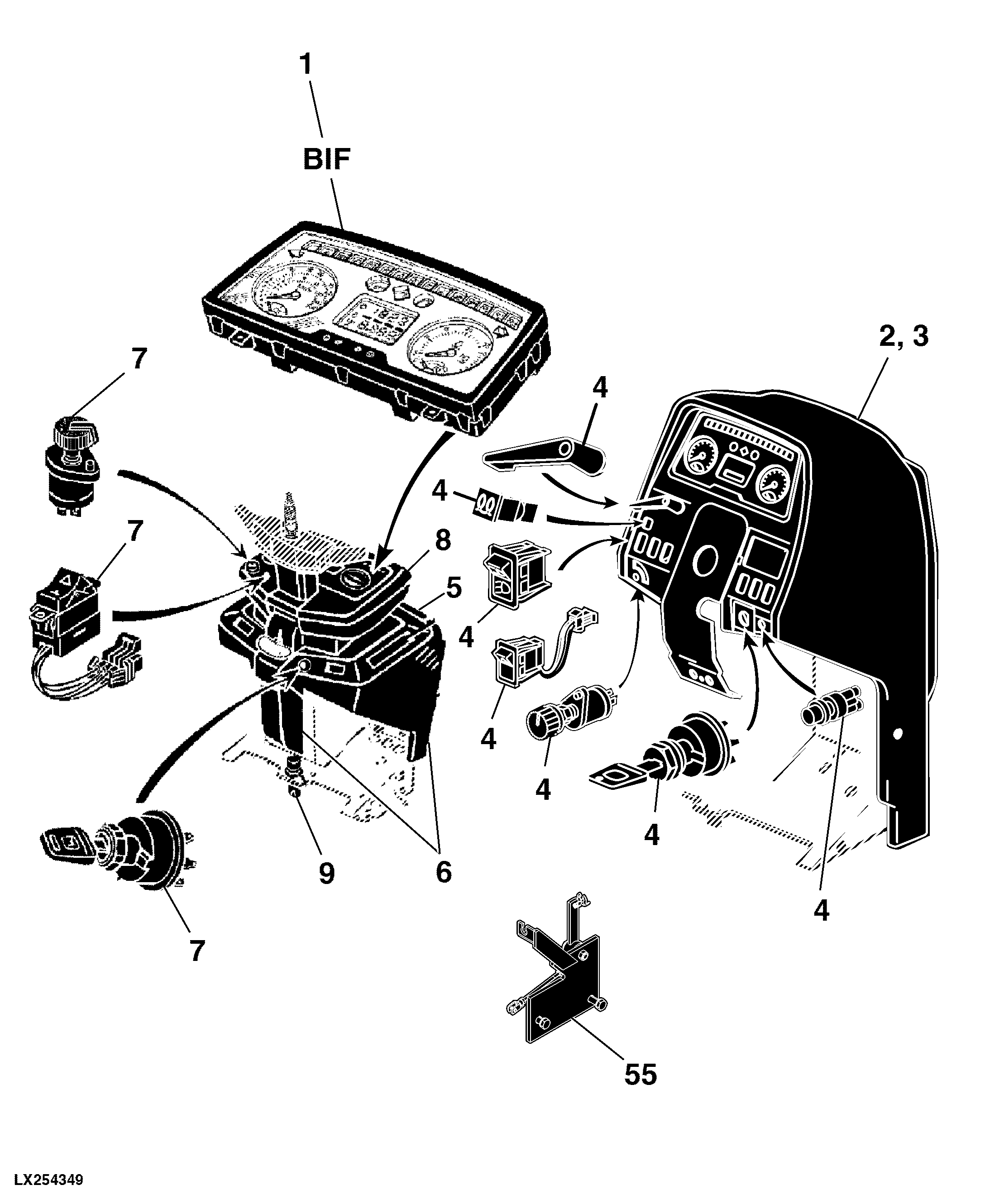 93 Operators Station, Controls And Accessories