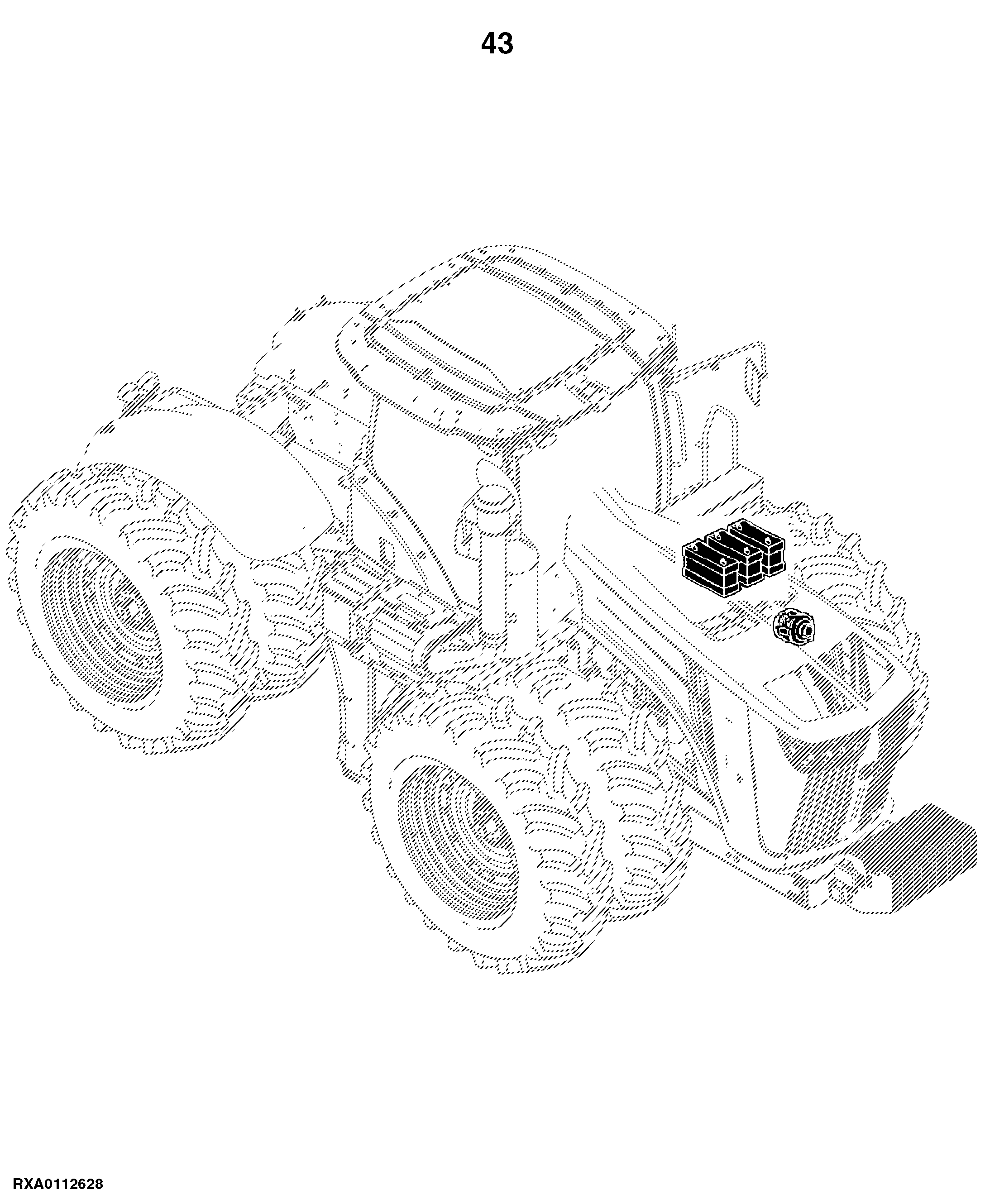 9360R Tractor (S.N. 000101 - 014999)(Worldwide Edition)