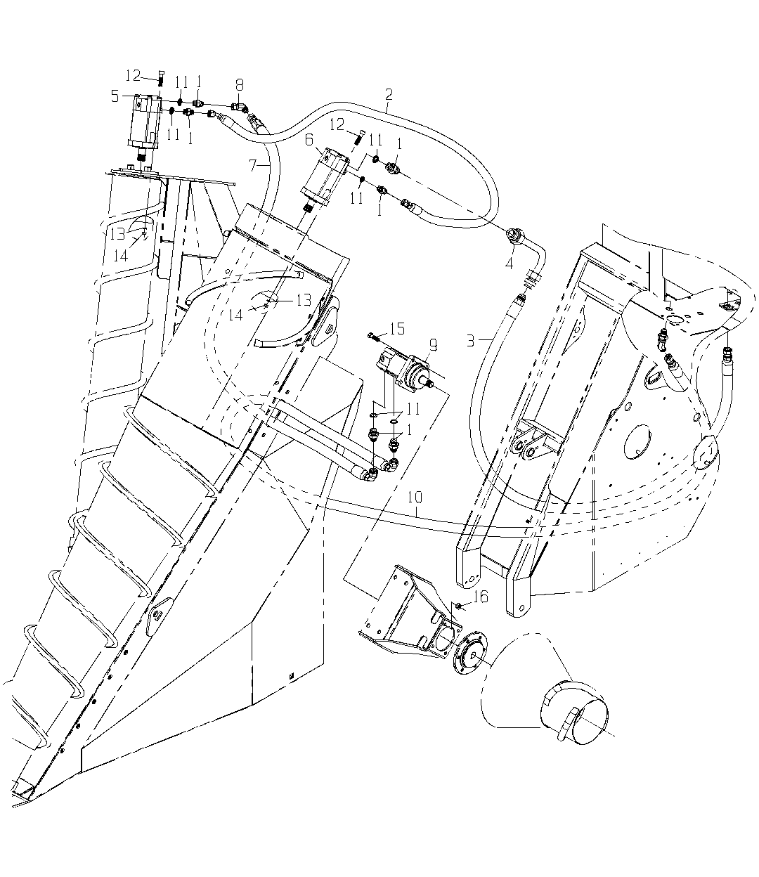 Lines - Scroll - Right/Side Knife/Cd (Wheel)