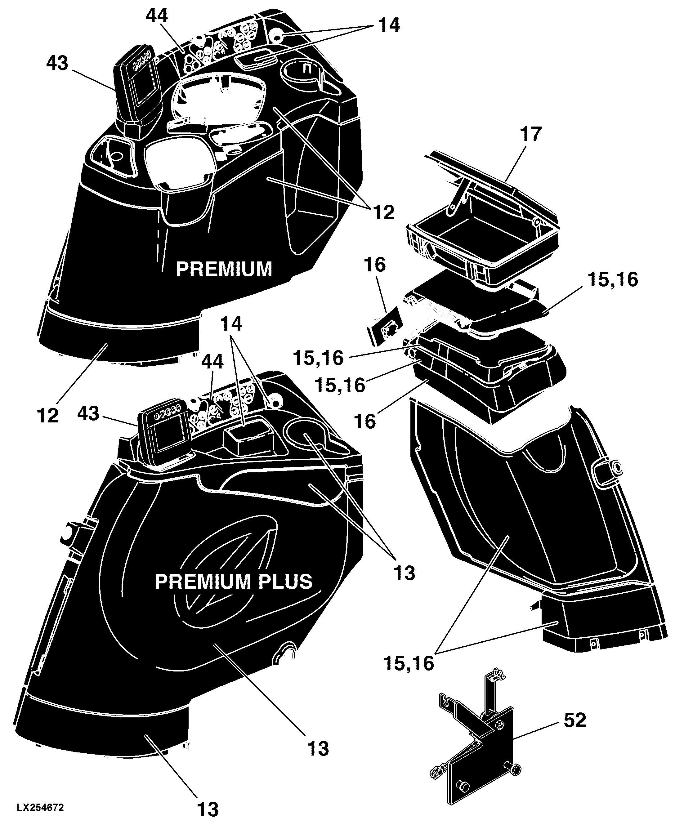 93 Operators Station, Controls And Accessories