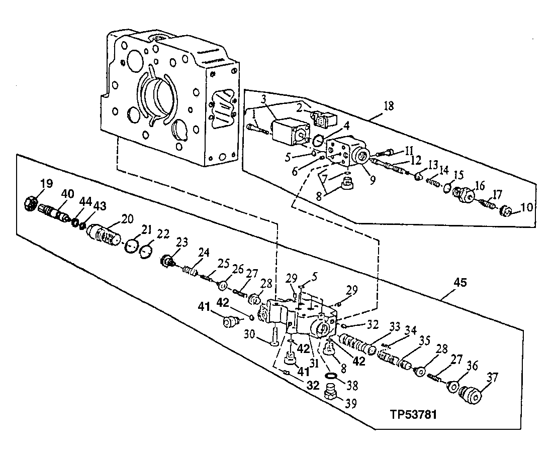 HYDRAULIC PUMP PRESSURE REGULATOR (541311 - 559602)