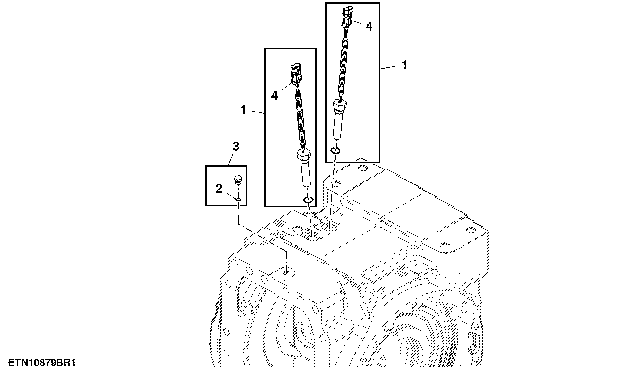 Plug, Rear Differential Case, PST