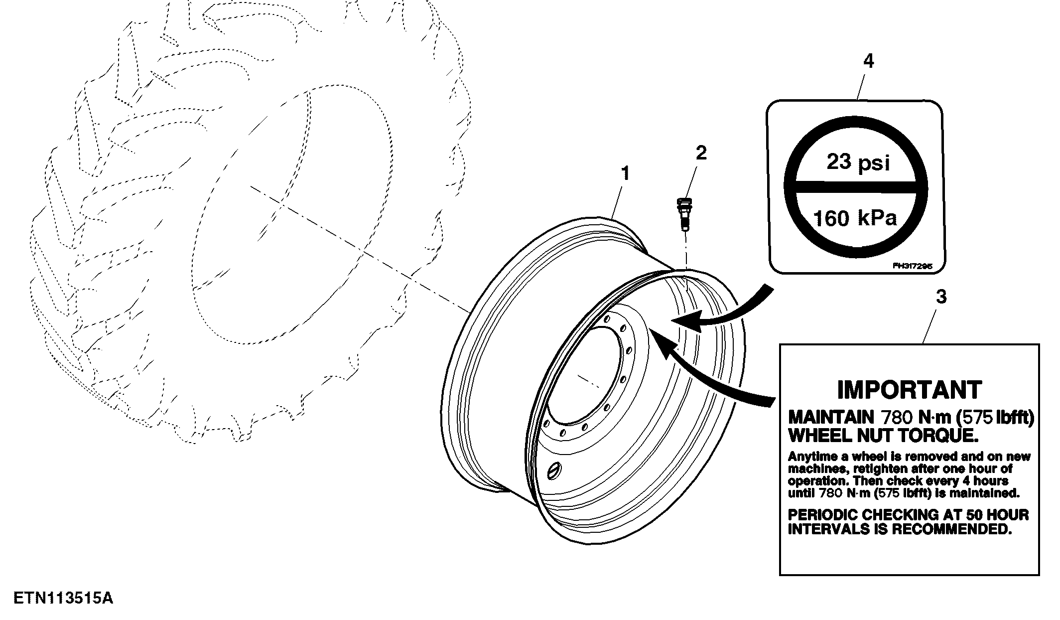 Drive Wheels, 480 / 80R38