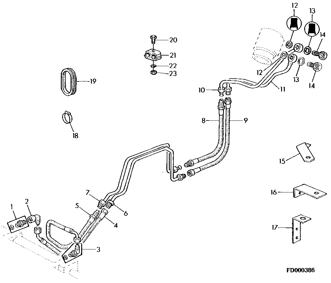 HYDROSTATIC STEERING (WITH FRONT WHEEL DRIVE)