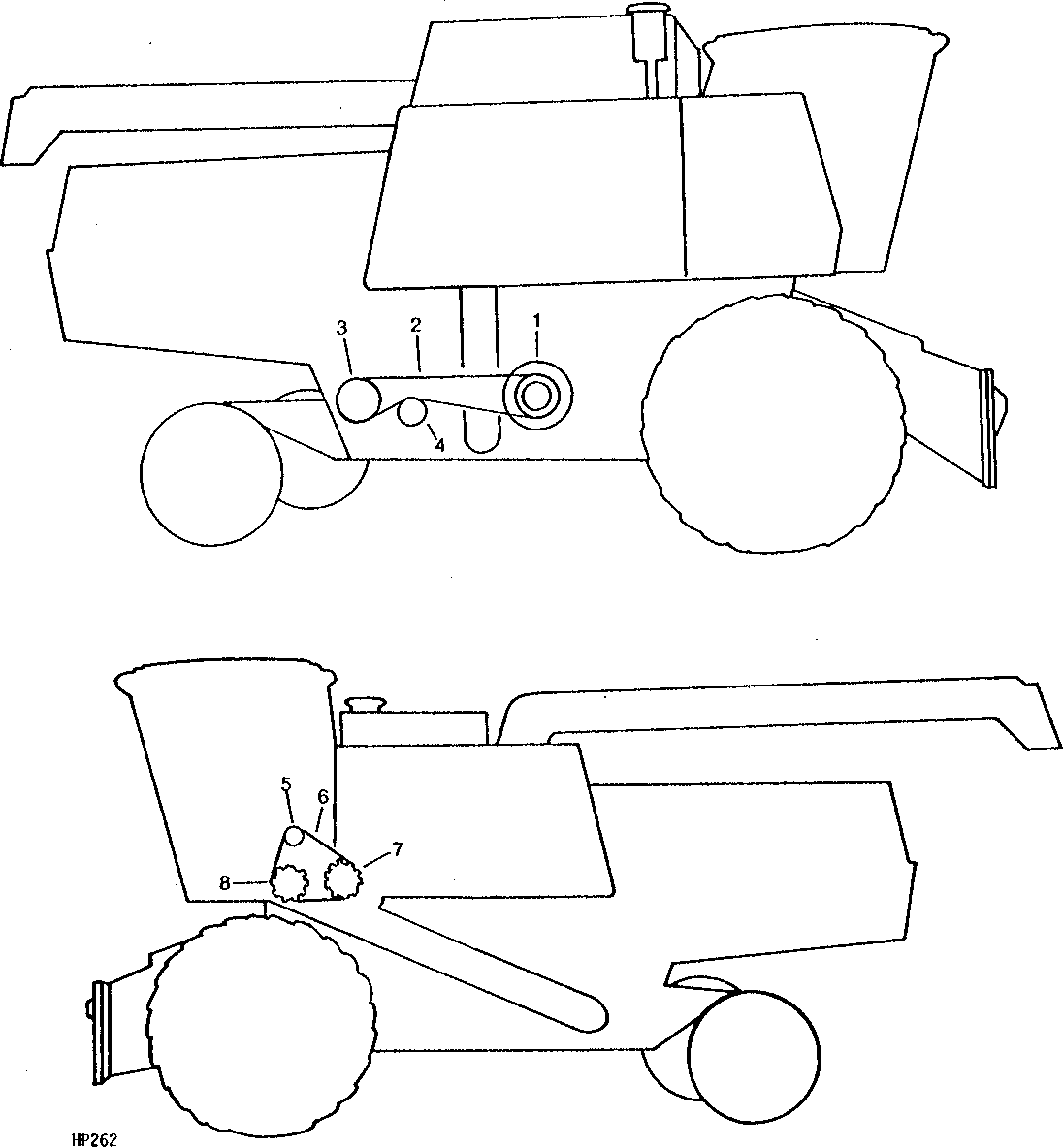 TAILINGS ELEVATOR AND AUGER DRIVE SHEAVES AND SPROCKETS