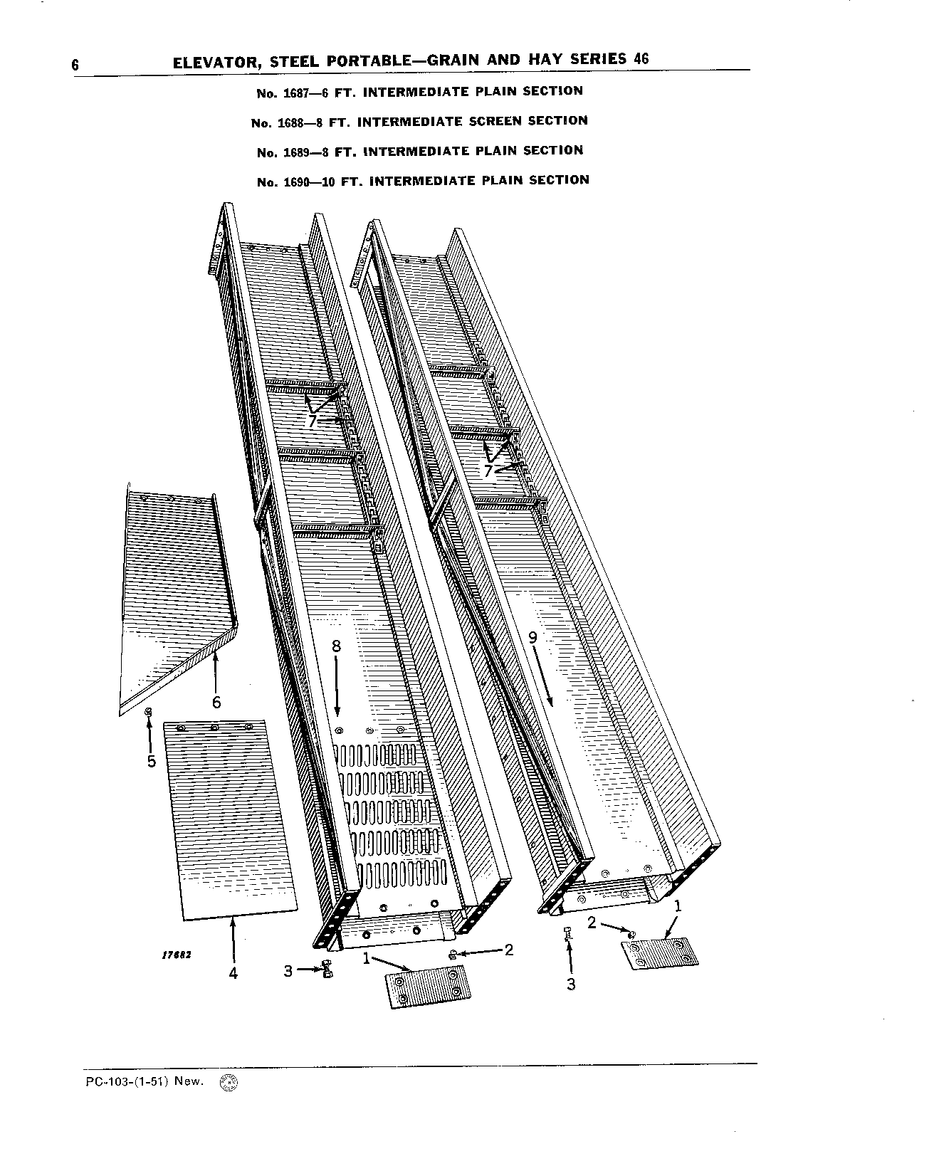 Section, Intermediate