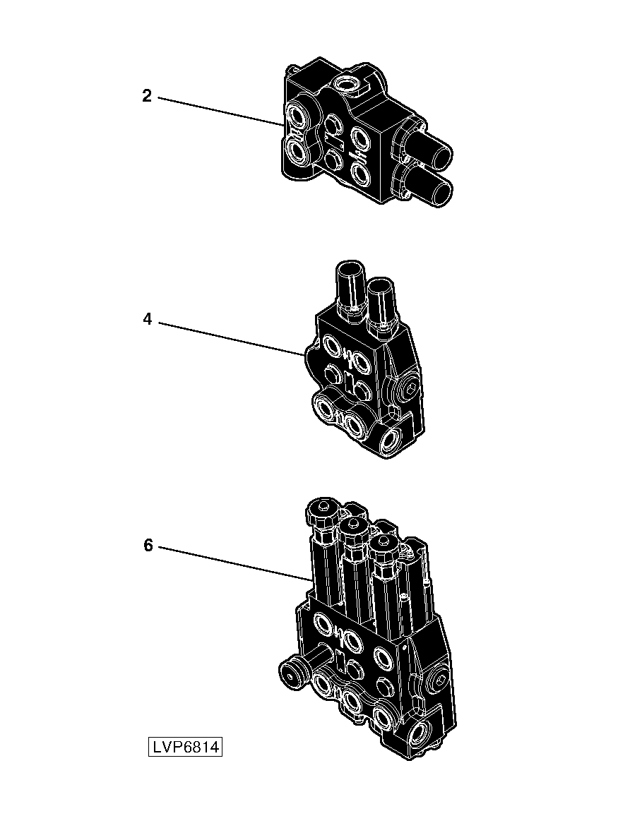 720 Selective Control Valve (SCV) Tractor